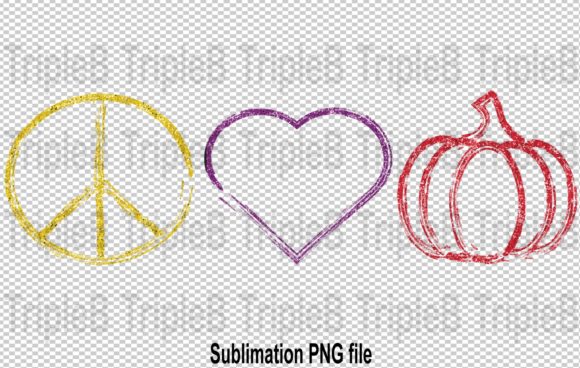 Download Peace Love Fall Sign Glitter Sublimation - Glitter sublimation Collection