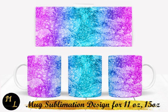 Download Glitter Mug Sublimation, Mug Wrap Design - Glitter mug sublimation Collection