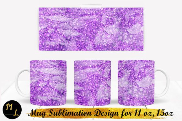 Download Violet Glitter Mug Sublimation - Glitter mug sublimation Collection