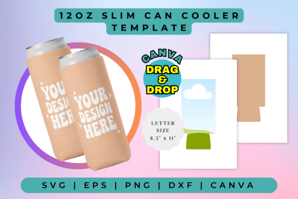 Download 12oz Slim Can Cooler - Can cooler Collection