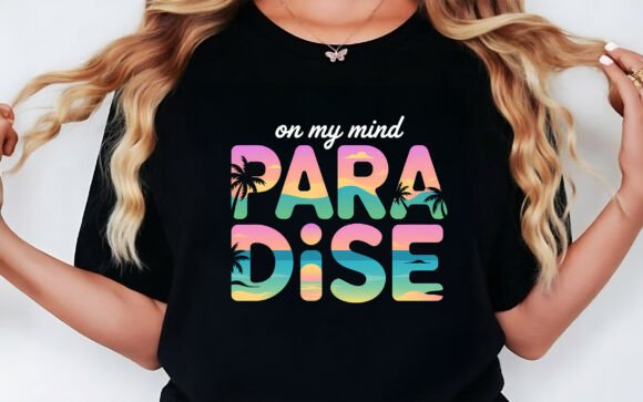 Download On My Mind Paradise Summer Vacation PNG - Premium Bundle